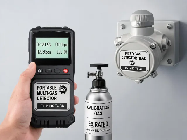 Fixed and portable gas monitoring instruments