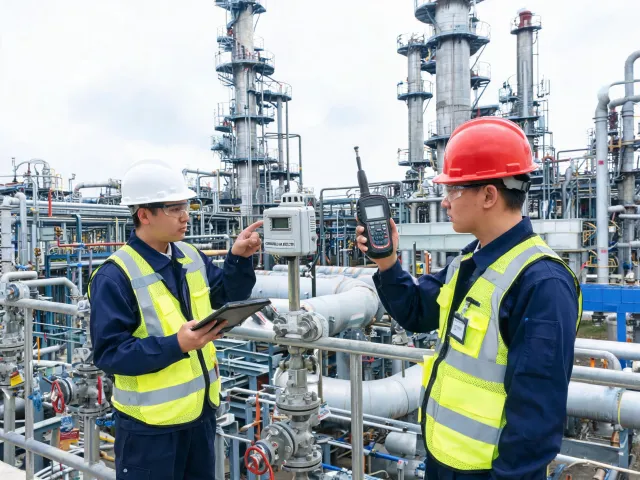 Refinery and petrochemical gas safety monitoring